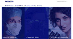 Desktop Screenshot of olympus-europa.com